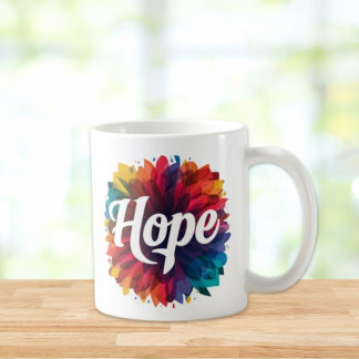 希望の贈り物マグカップ - 励ましの希望のコーヒーカップ - コーヒーマグカップ