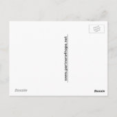 希望の郵便はがきを呼吸して下さい ポストカード (裏面)