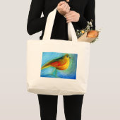 希望の鳥2012年 ラージトートバッグ (正面(商品))