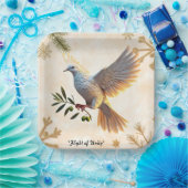 「希望の鳩」 ペーパープレート (パーティー)