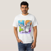 希望の鳩 Tシャツ (正面フル)