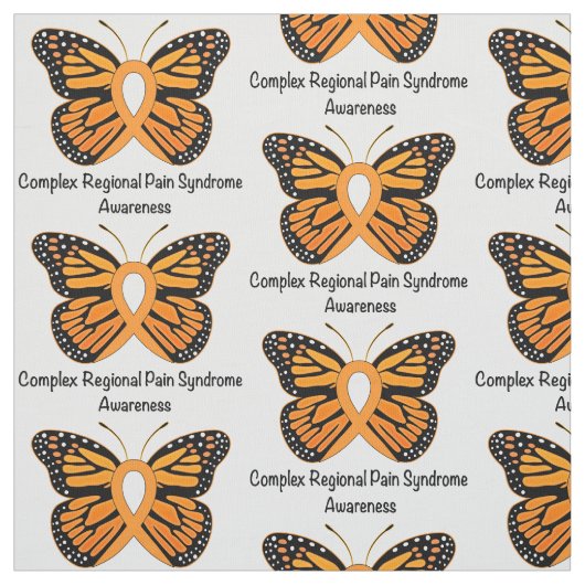 希望のCRPS/RSDの蝶 ファブリック (見本)
