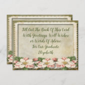 希望のGRADヴィンテージアドバイス卒業表 ポストカード (正面/裏面)