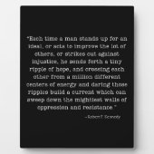 希望のRFKリップル引用文表 フォトプラーク (正面)