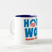 希望はマグに勝ちました ツートーンマグカップ (正面左)