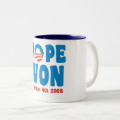 希望はマグに勝ちました ツートーンマグカップ (正面右)