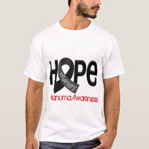 希望はメラノーマ2重要です Tシャツ