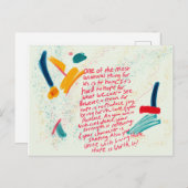 (希望は価値がある) ポストカード (正面/裏面)