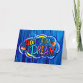 希望は夢を燃やす カード (正面)