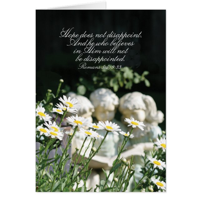 希望は失望しません (正面)