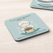 希望は希望と夢 コースター (左側)