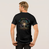 希望は新たな道を切り拓く トライブレンドＴシャツ (裏面全面)