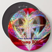 希望は明るい照らします 缶バッジ (正面&裏面)