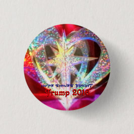 希望は明るい照らします 缶バッジ