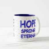 希望は永遠のマグはねます ツートーンマグカップ (正面右)