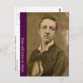 希望は決して沈黙しない ポストカード (正面/裏面)