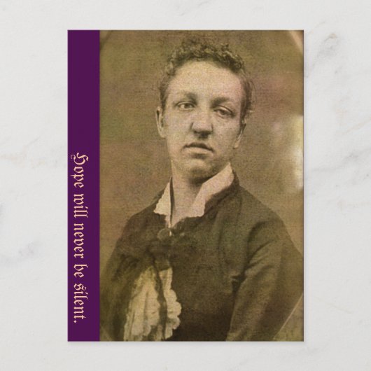 希望は決して沈黙しない ポストカード (正面)