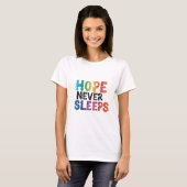 希望は眠らない Tシャツ (正面フル)