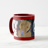 希望は私を今日襲います救助します マグカップ (正面左)