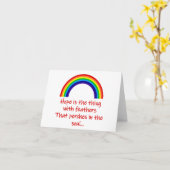 希望は羽が付いている カード (黄色い花)