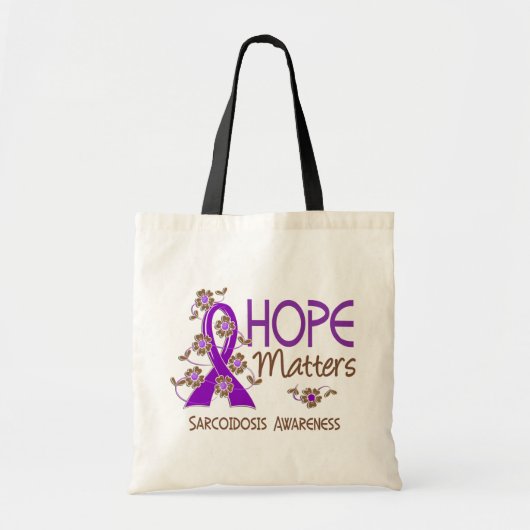 希望は類肉腫症3重要です トートバッグ (正面)