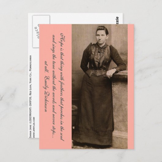 希望は飛行を取ります ポストカード (正面/裏面)