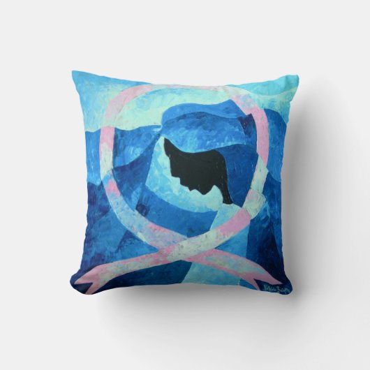 希望は2012年ここにあります クッション (正面)