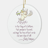 希望は セラミックオーナメント (左)