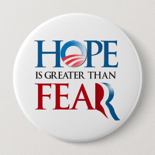 希望はRomney Fear.pngより素晴らしいです 缶バッジ
