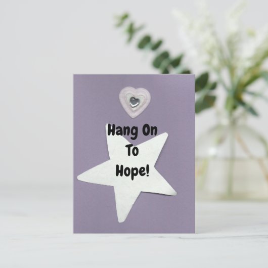 希望をつかもう! ポストカード (スタンド正面)