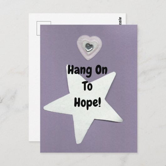 希望をつかもう! ポストカード (正面/裏面)