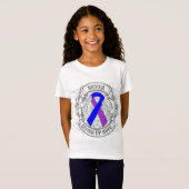 希望を与えている幼年期の打撃決して Tシャツ (正面フル)