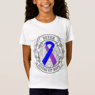 希望を与えている幼年期の打撃決して Tシャツ