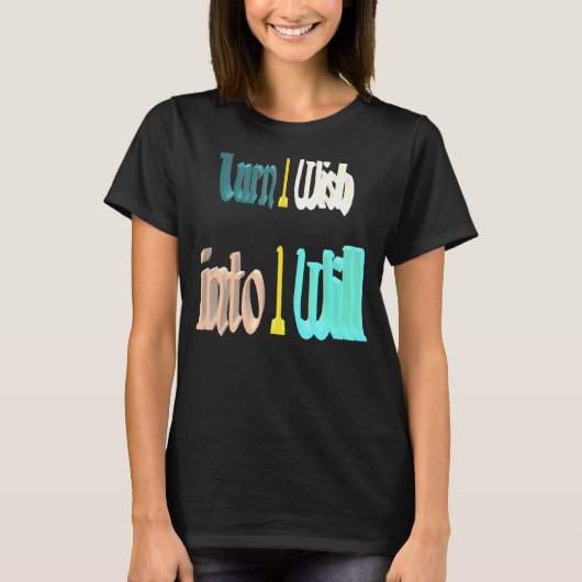希望を叶える Tシャツ (正面)