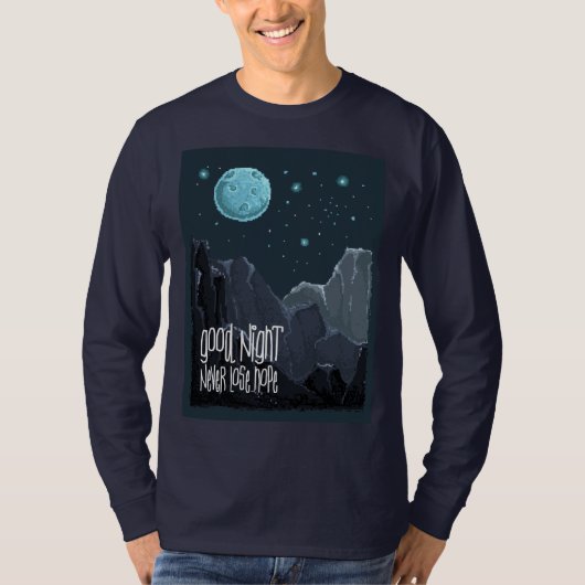 希望を失うな おやすみ Tシャツ (正面)