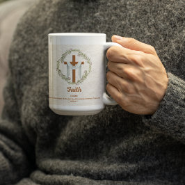 希望を失わないで - 信仰 コーヒーマグカップ