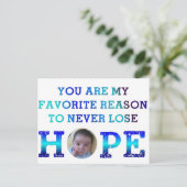 希望を失わない – Jay ポストカード (スタンド正面)