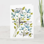 希望を奨励 カード (正面)