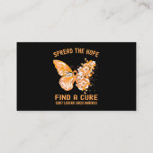 希望を広げて腎白血病がんが治る 名刺 (裏面)