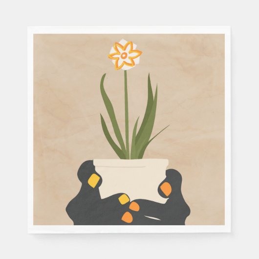 希望を抱いて スタンダードランチョンナプキン (正面)