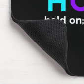 希望を持ち続け、痛みが自殺の予防を待ち受ける マウスパッド (コーナー)