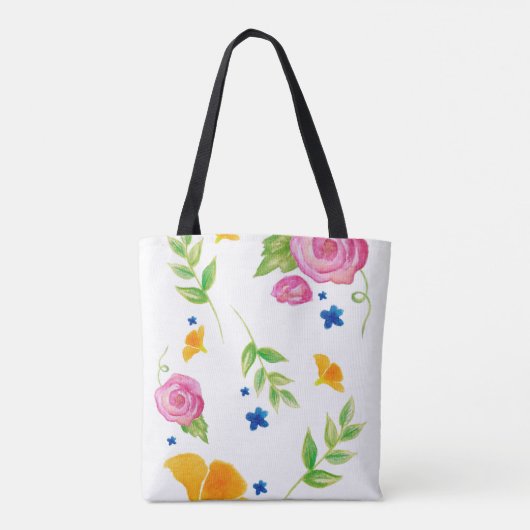 希望を祈って下さい及び心配しないで下さい トートバッグ (裏面)