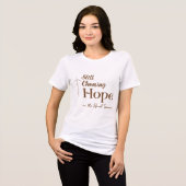 希望を選ぶ トライブレンドTシャツ (正面全面)