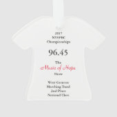 希望ショーのオーナメントの音楽 オーナメント (裏面)