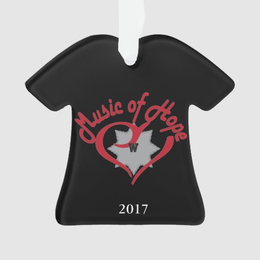 希望ショーのオーナメントの音楽 オーナメント (正面)