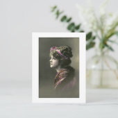 希望ビクトリアンに満ちた顔 ポストカード (スタンド正面)