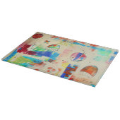 希望上昇11x8 Decoのガラスまな板 カッティングボード (角)