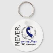 希望与えも持ち上げない キーホルダー (正面)