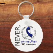 希望与えも持ち上げない キーホルダー (正面)