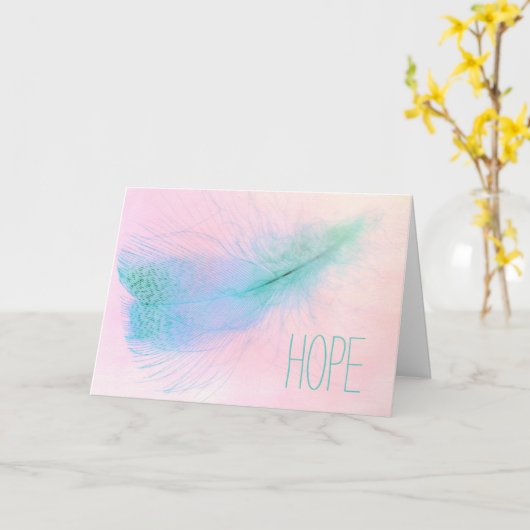 希望勇気付けられるがん支援 カード (黄色い花)